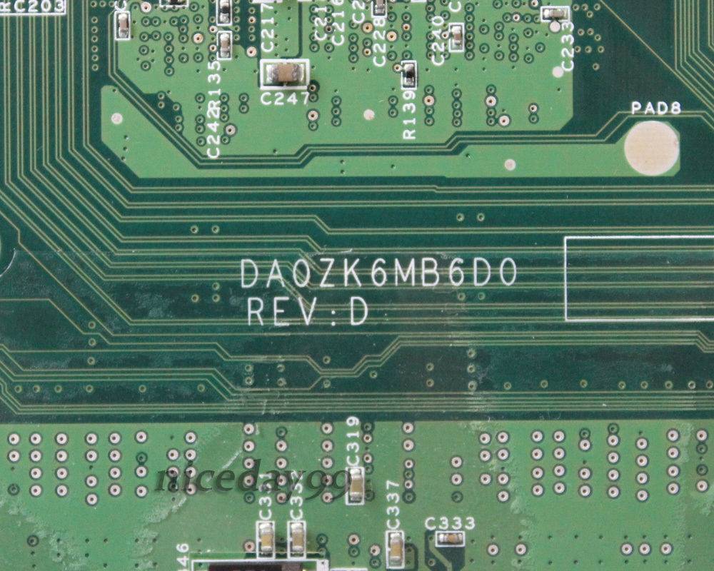 Acer Aspire 5739G Motherboard DA0ZK6MB6D0 REV:D GM45 DDR3